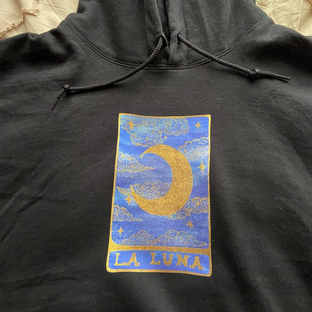 “La Luna” Tarot Card Hoodie ✨🔮🪐